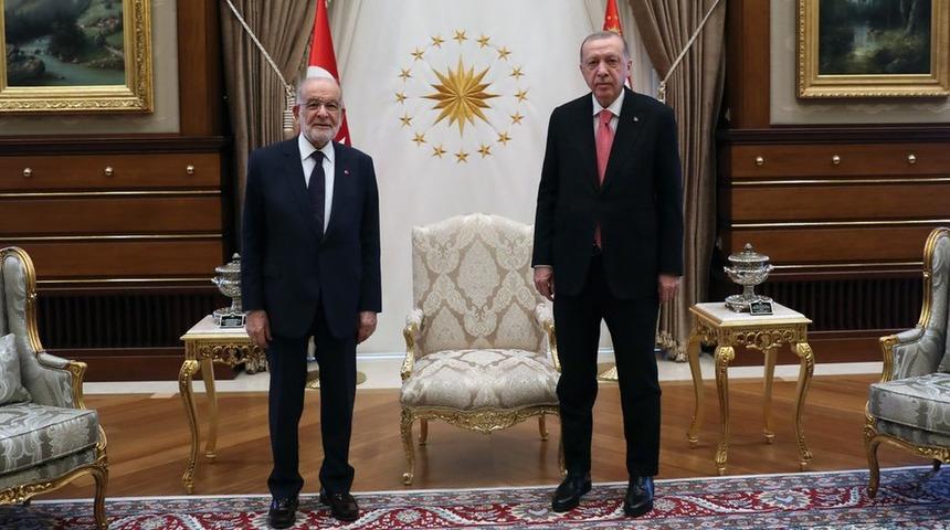 Karamollaoğlu, Erdoğan'la görüşmesinin ardından konuştu: Dostane güzel bir görüşme oldu