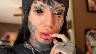 Dövme bağımlılığı göz bebeklerini de sıçradı! Servet harcadı ama durmuyor