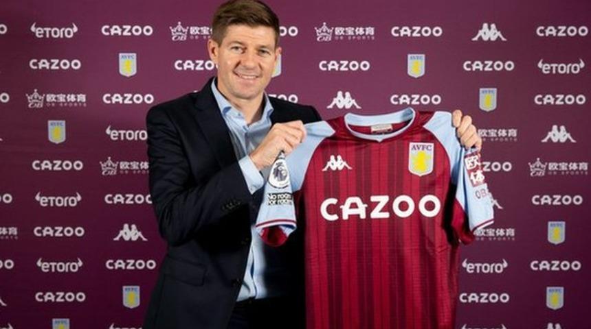 Steven Gerrard, Aston Villa'nın yeni menajeri oldu