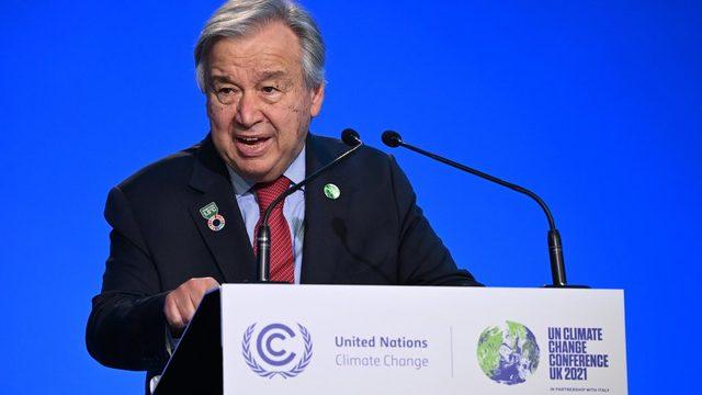 COP26 - BM Genel Sekreteri: Sicaklık artışını 1,5 C nin altında tutma hedefi bitkisel hayatta 1