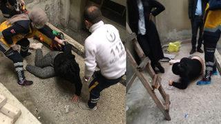 Fuhuş baskını hastanelik etti! Azeri kadınlar balkondan atlayarak kaçmaya çalıştı