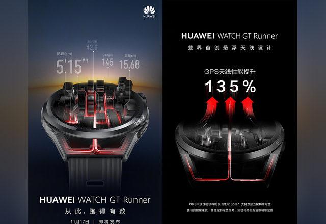 Huawei Watch GT Runner'ın posterleri