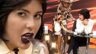 Canlı yayında izleyenleri şaşkına çeviren atışma! Seyhan Soylu Bahar Candan'a beyin verdi