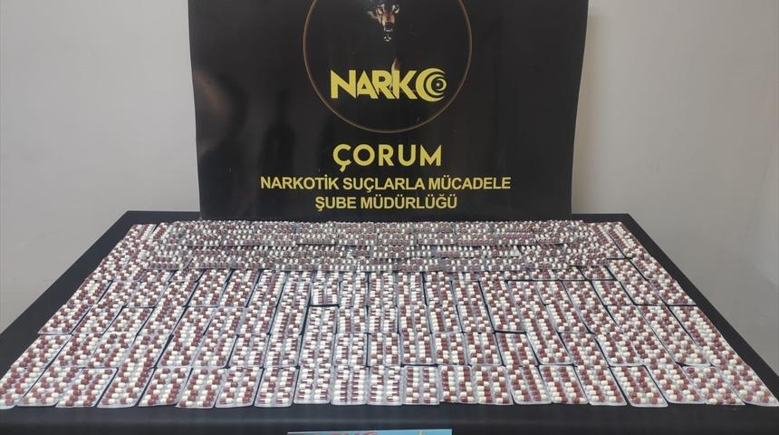 &Ccedil;orum'da uyuşturucu operasyonunda bir kişi tutuklandı