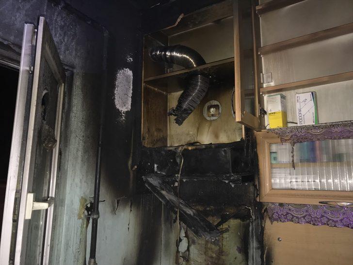 Malatya'da evin mutfağında çıkan yangın söndürüldü G1