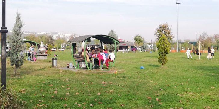 Güneşli havayı fırsat bilenler Sapanca'da yoğunluk oluşturdu G1