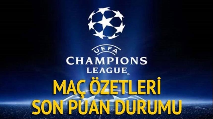 Şampiyonlar Ligi maç özetleri izle: 3. hafta maç sonuçları ve son puan durumu