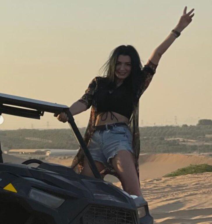 Aleyna Tilki'nin annesi Havva Öztel plajdan sonra çölde! İddialı pozlar G1