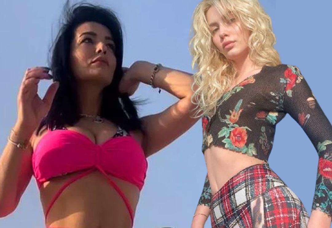 Aleyna Tilki'nin annesi Havva &Ouml;ztel plajdan sonra &ccedil;&ouml;lde! İddialı pozlar