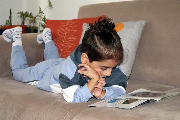 Minik Kemal'in 4 yaşında okuduğu kitap sayısı 50'yi geçti G2