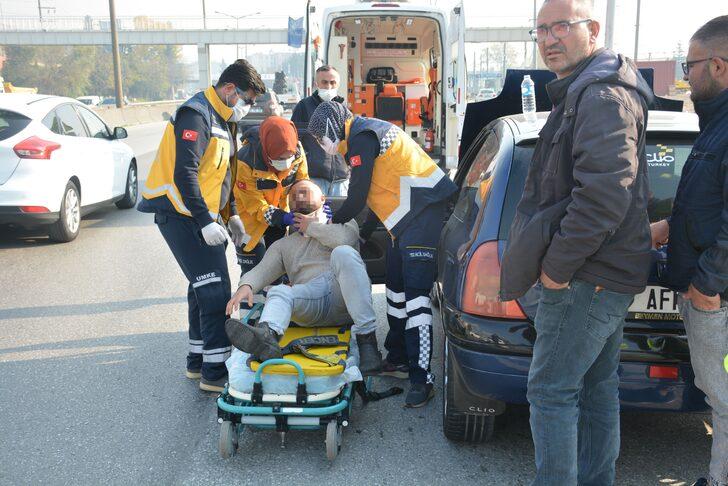 Seyir halindeki sürücü neye uğradığını şaşırdı! Aniden açıldı G2