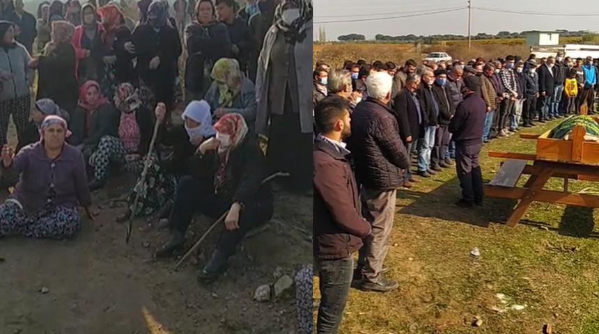Caferbey köylüleri çöp tesisine karşı ayakta! İş makineleri girmesin diye cenaze namazını nöbet alanında kıldılar