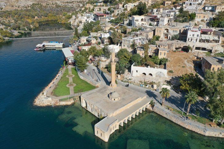 Halfeti’nin simgesi olan Ulu Cami, turizme kazandırılmak için su yüzeyinden yükseltilecek G2