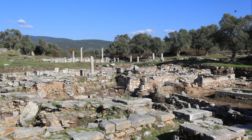 İasos Antik Kenti'nin fotogrametrik haritası çıkarıldı! 6 bin yıllık tarih havadan kayıt altına alındı