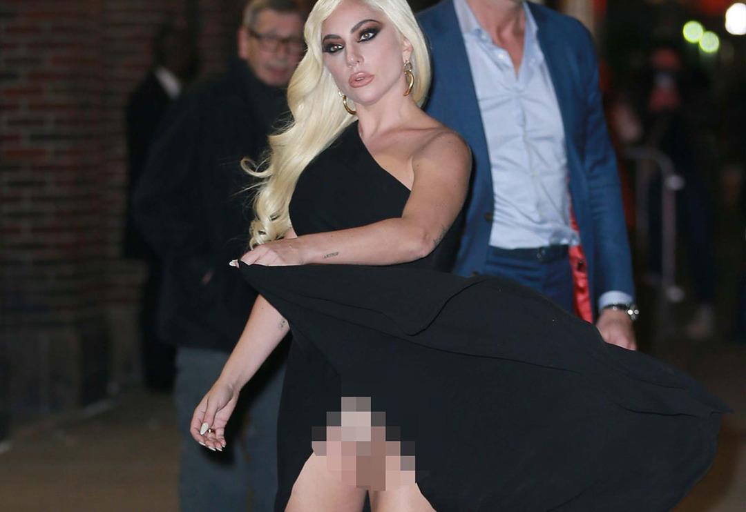 Lady Gaga bunu daha &ouml;nce de yaptı! R&uuml;zgar esince her şeyi meydana &ccedil;ıktı 
