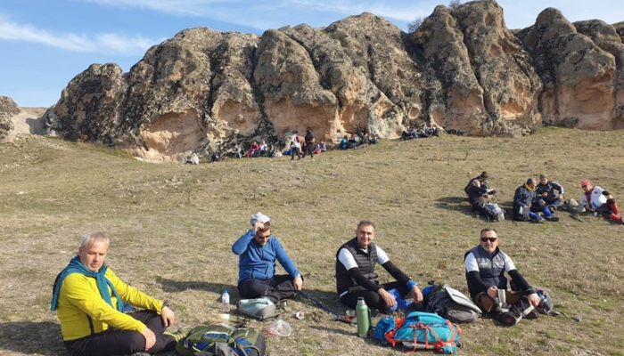 Doğaseverler Frig Vadisi’ne akın etti! Tarihin ve doğanın izini sürdüler