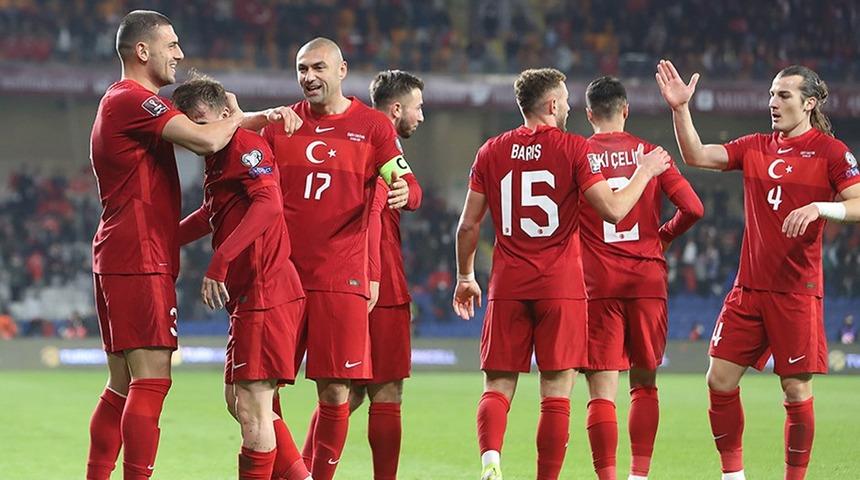 Karadağ - Türkiye maçının İlk 11'leri belli oldu