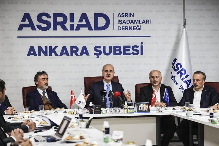 AK Parti Genel Başkanvekili Kurtulmuş, basın mensuplarına açıklamalarda bulundu: G3