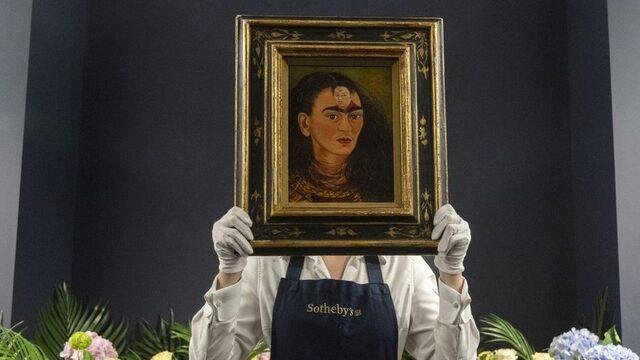Frida Kahlo'nun otoportresi rekor fiyata satıldı