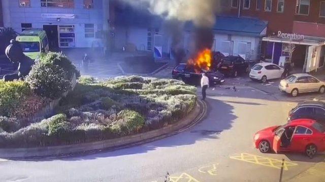 Liverpool'da hastanenin önünde infilak eden araçta sadece bombayı taşıdığı belirlenen el Swearmeen ölmüştü