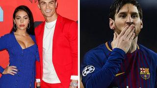 Ronaldo'nun sevgilisinden Messi'ye kalp