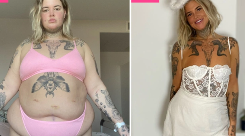 Fast food yemek bağımlısıydı! Değişime karar verdi, vücut ağırlığının yarısını kaybetti