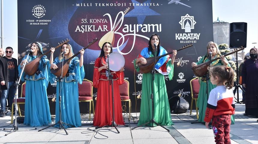 Uluslararası 55. Konya Aşıklar Bayramı başladı