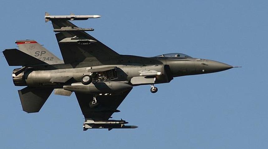 Yunanistan’a ait F-16 eğitim sırasında düştü