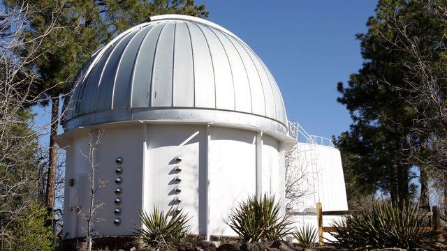 The dome of the Lowell Observatory