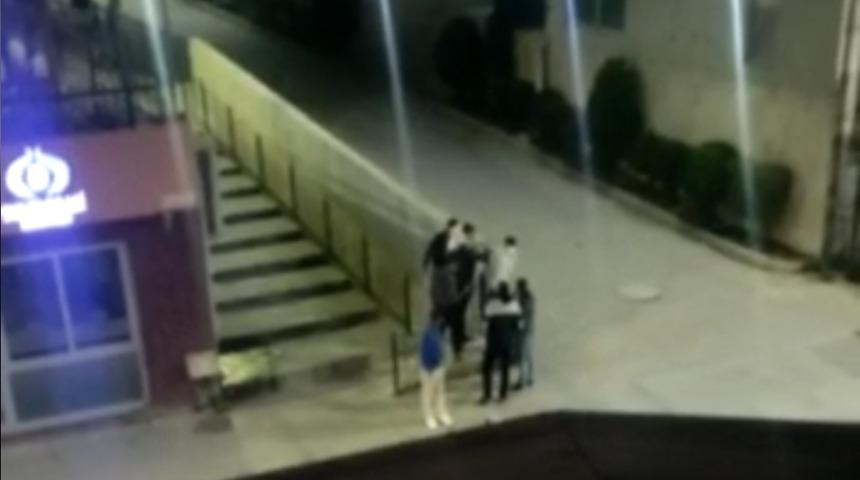 Dehşete düşüren anlar! Sokak ortasında darbedildi, zorla araca bindirildi