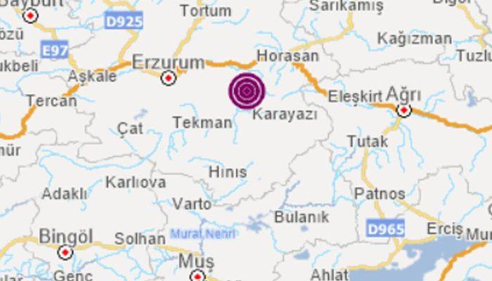 Erzurum'da 5.1 büyüklüğünde deprem! Uzmanlardan ilk değerlendirmeler