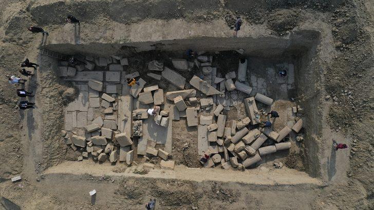 Aydın’ın Magnesia Antik Kenti’ndeki "Zeus Tapınağı" ortaya çıkarılıyor G5