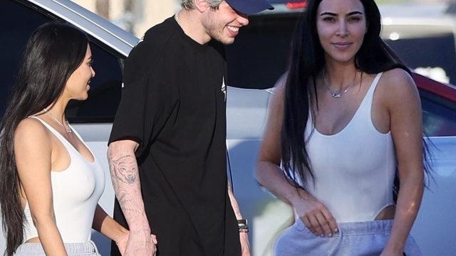 Kim Kardashian ile Pete Davidson aşkının ilk karesi!