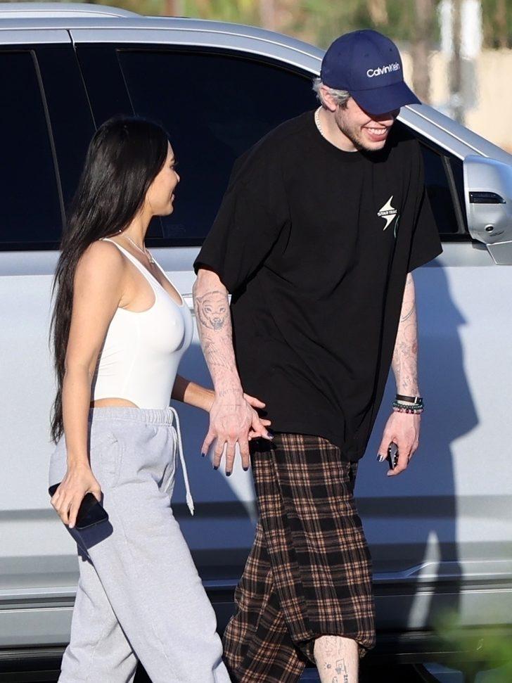 Kim Kardashian ile Pete Davidson aşkının ilk karesi! G2