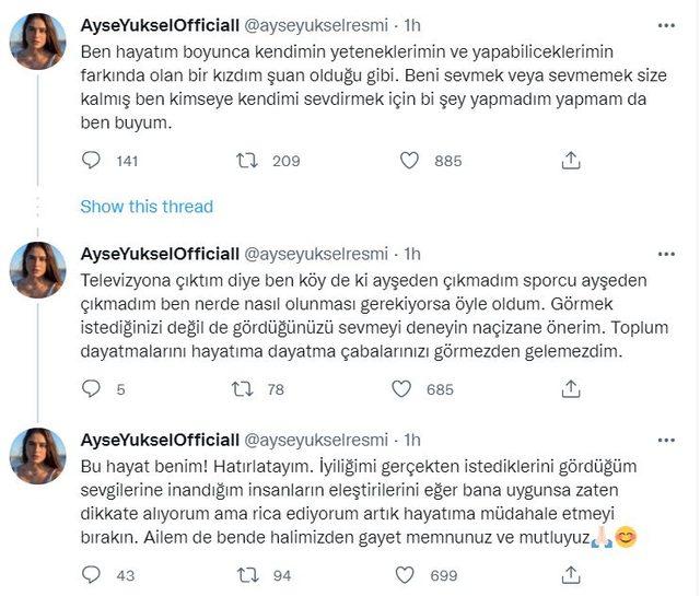 Survivor Ayşe Yüksel Twitter'dan isyan etti! ''Köydeki Ayşe'den çıkmadım''