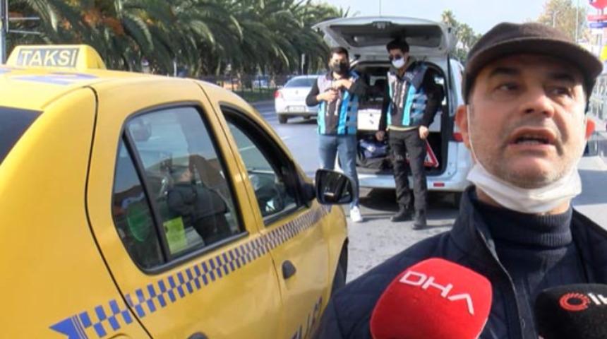 Taksiciden şaşkına &ccedil;eviren s&ouml;zler: Ha cezaevinde kelep&ccedil;e yemişim, ha buna bağlı kalmışım