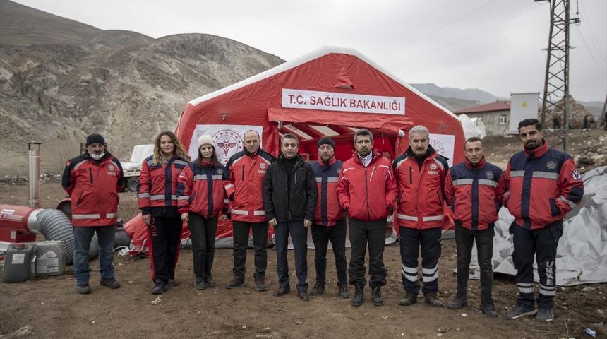 Erzurum'da depremde yaralanan 5 kişinin sağlık durumu iyi