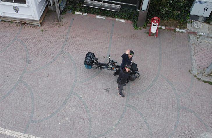 Bisiklet turuna çıkan Fransız çift, Türkiye'de 10 bin kilometre pedal çevirdi G1