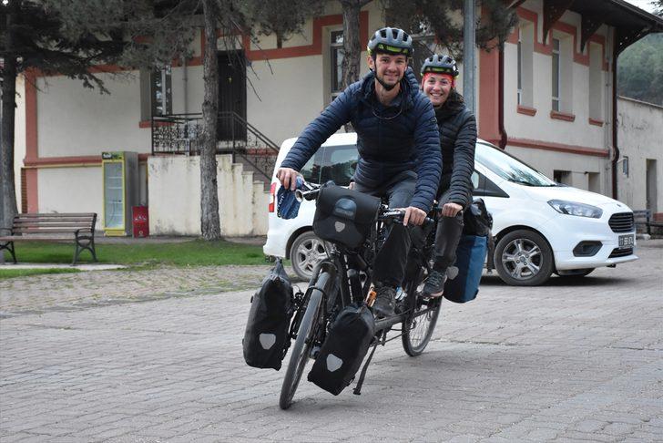 Bisiklet turuna çıkan Fransız çift, Türkiye'de 10 bin kilometre pedal çevirdi G2
