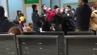 Hastanede korku dolu anlar! Selamımı neden almadın deyip dehşet saçtı