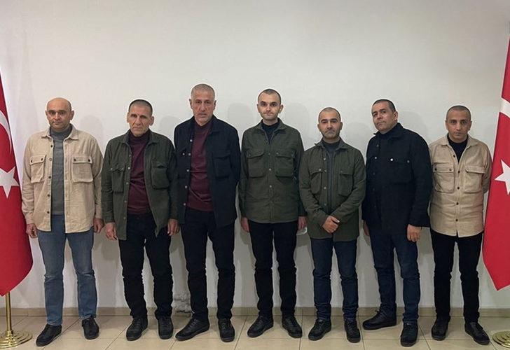 Libya'da yaklaşık 2 yıldır alıkonulan 7 Türk kurtarıldı