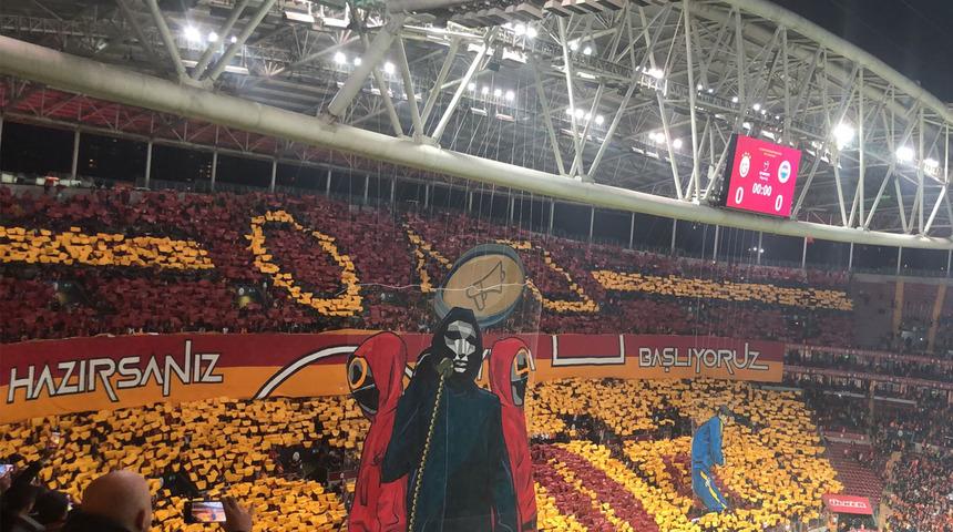 Galatasaray'dan Squid Game koreografisi