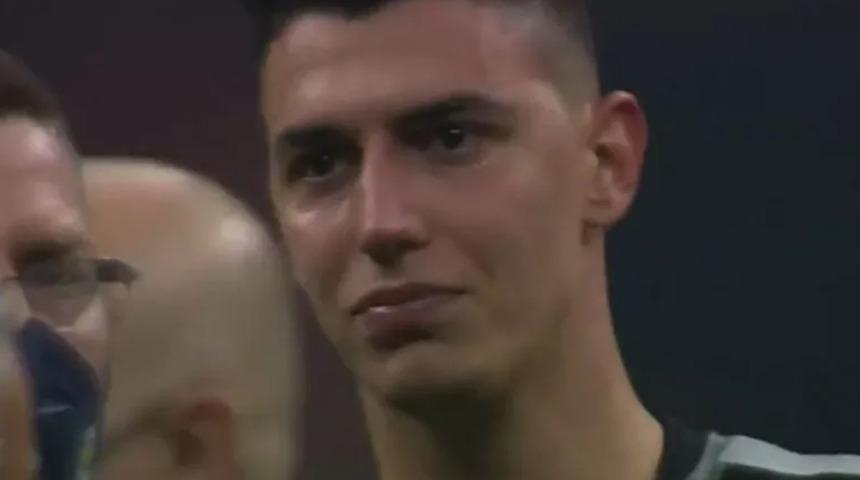 Derbi bitti, Berke Özer gözyaşlarına hakim olamadı