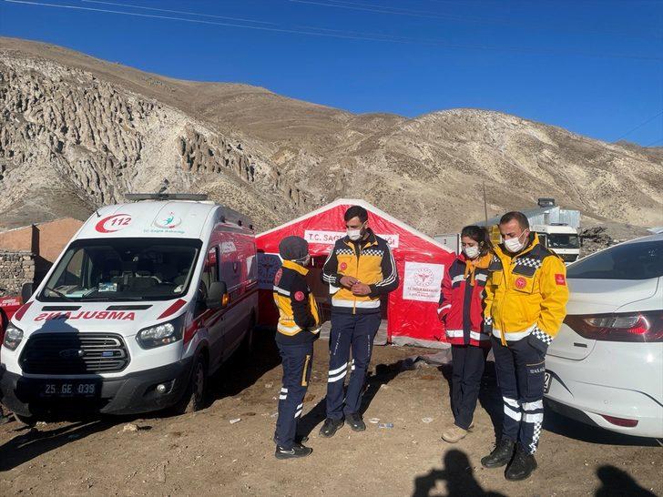 Erzurum Valisi Okay Memiş, Köprüköy'deki deprem bölgesinde incelemelerde bulundu: G4
