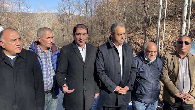 Tunceli'de vatandaşlardan Otlubahçe köyünde bakır madeni aranmasına tepki