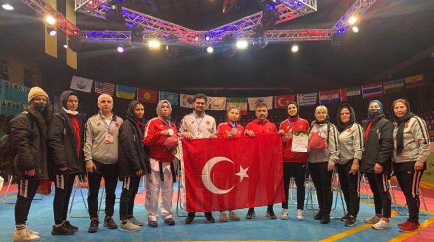 İşitme engelli milli sporculardan 5 madalya