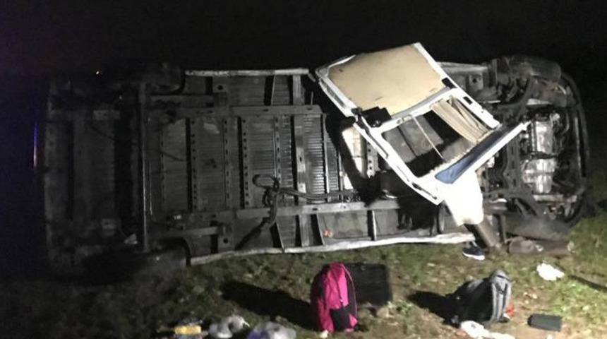 Edirne'de korkunç kaza: 16 yaralı