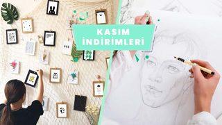 Yeni bir hobiye başlamak isteyenlere indirimi %40'a varan malzemeler