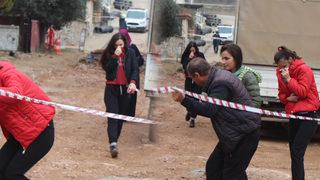 Kocaeli'de doğal gaz borusu patladı! Evler tahliye edildi, sokağa giriş-çıkışlar kapatıldı