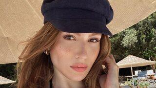 Fenomen Duygu Özaslan, göğüslerini zincirle bağladığı pozuyla beğeni topladı!